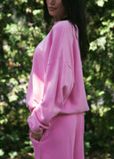 French Terry Sweatshirt - Pink Lemonade