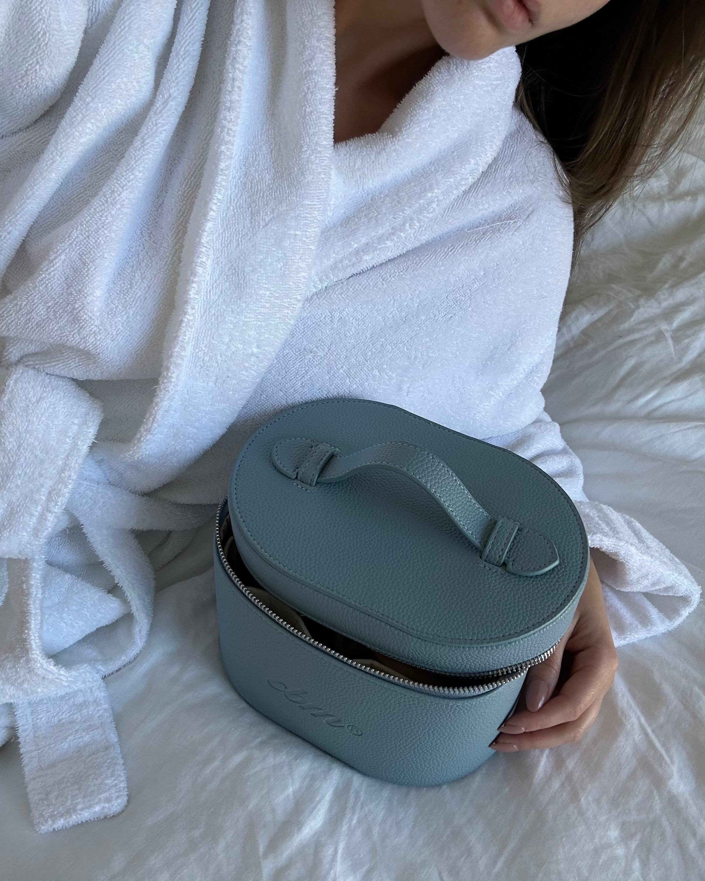 Vanity Case - Powder Blue