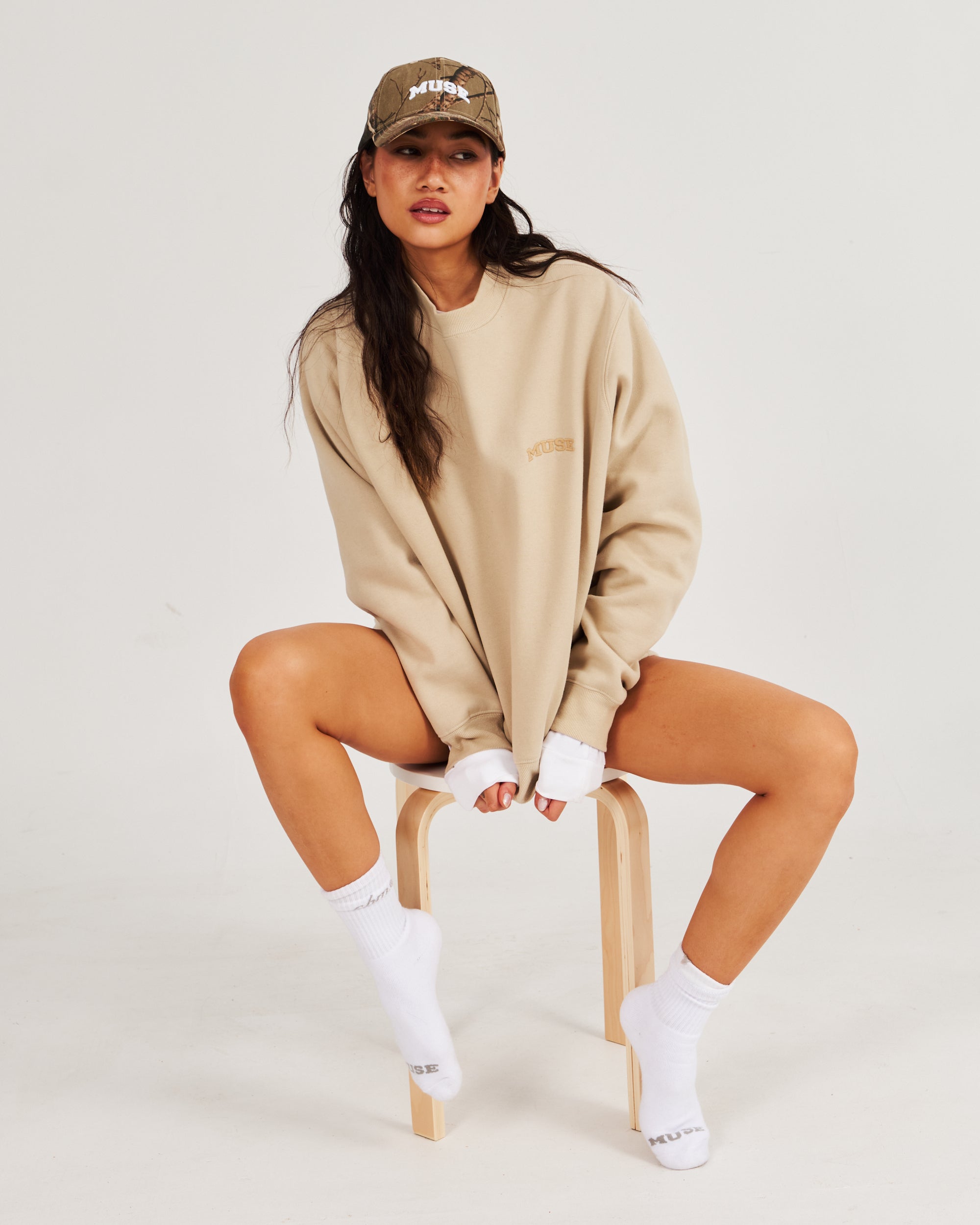 Heavyweight Sweatshirt - Wheat