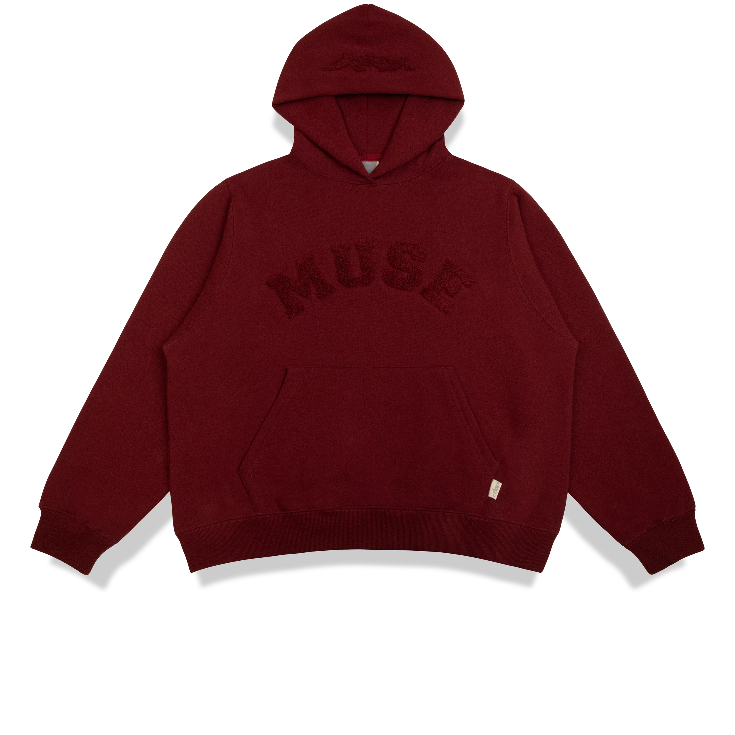 Heavyweight Chenille Hoodie - Wine