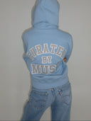 Heavyweight Zip Up - Baby Blue