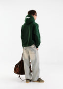 Heavyweight Chenille Hoodie - Green Pine