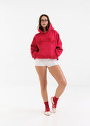 Heavyweight Chenille Hoodie - Strawberry Glaze