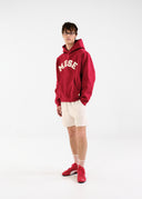 Heavyweight Chenille Hoodie - Ivy Red