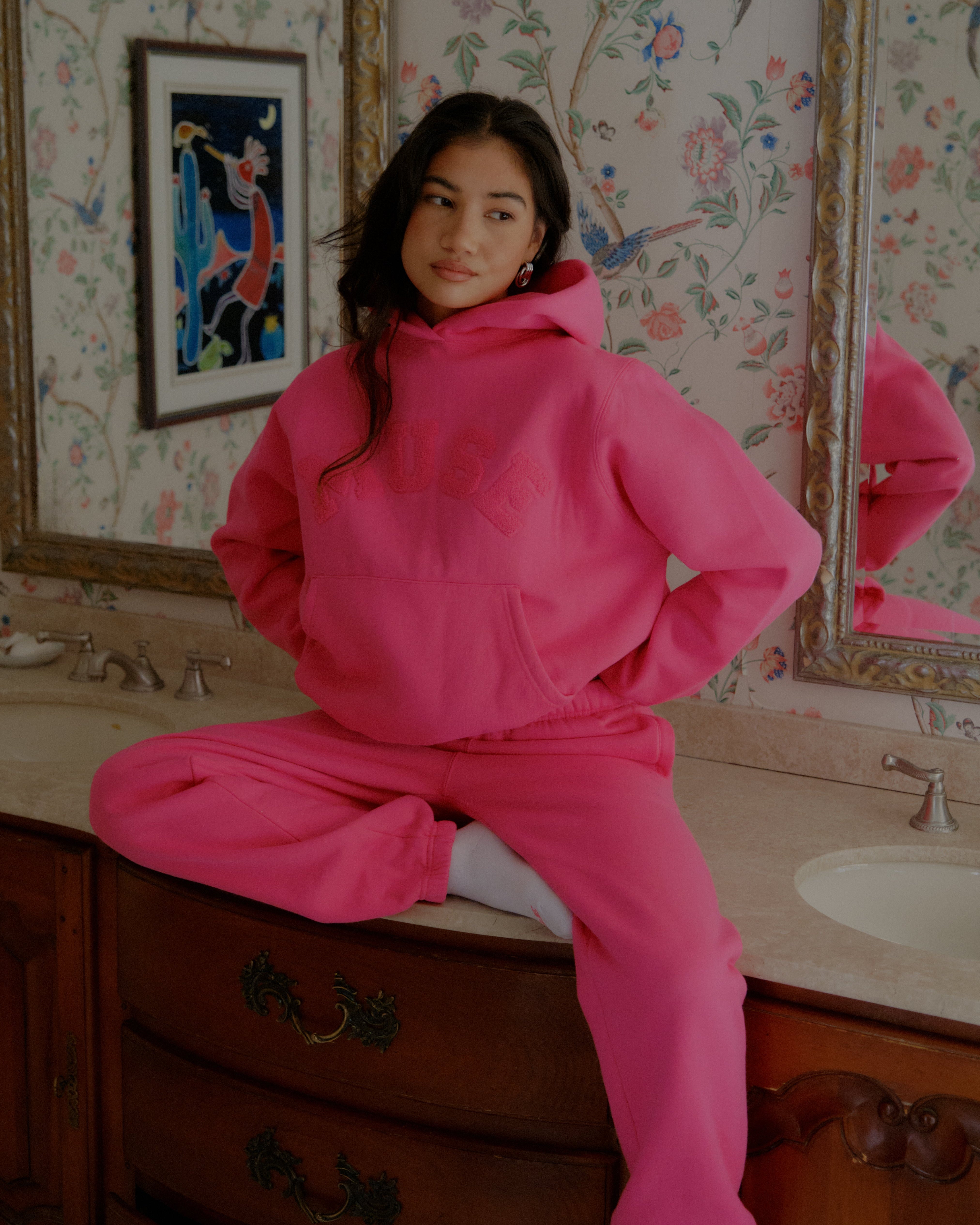 Heavyweight Chenille Hoodie - Taffy