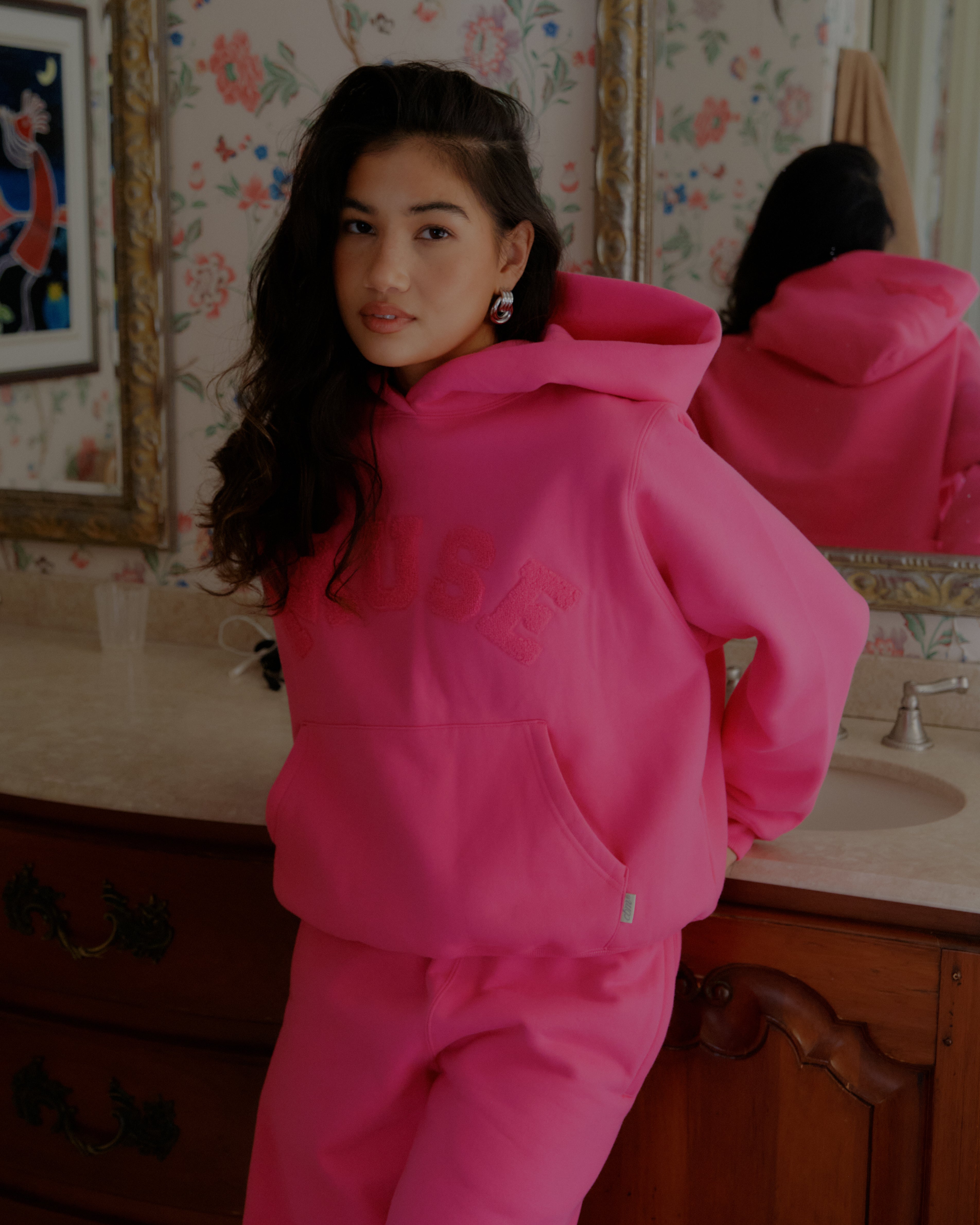 Heavyweight Chenille Hoodie - Taffy