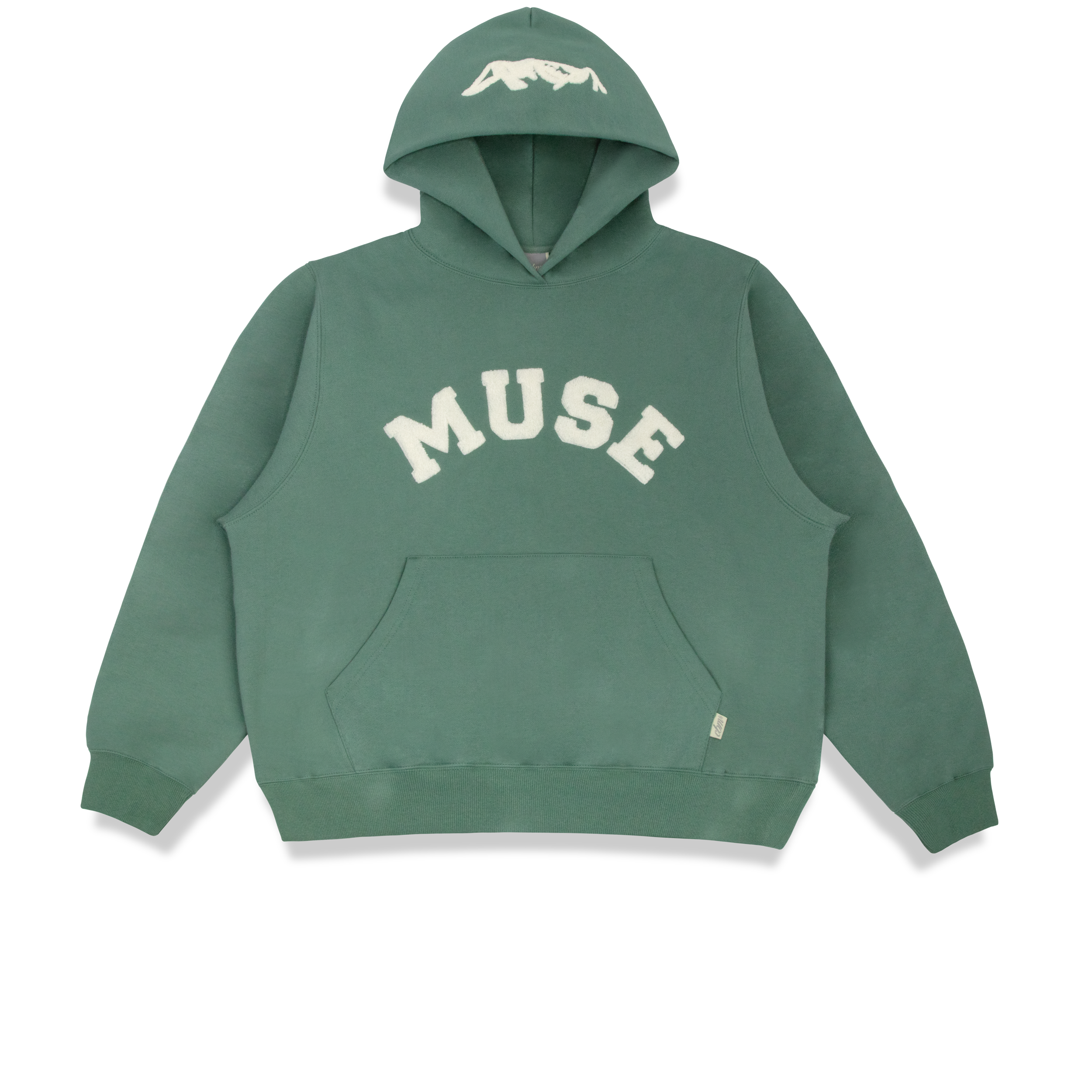 Heavyweight Chenille Hoodie - Vintage Teal