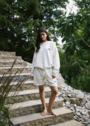 French Terry Sweatshirt - Bone