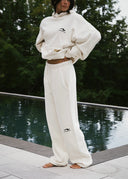 French Terry Joggers - Bone