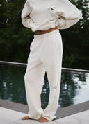 French Terry Joggers - Bone