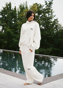 French Terry Joggers - Bone