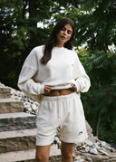 French Terry Shorts - Bone