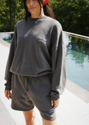 French Terry Sweatshirt - Charcoal