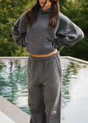 French Terry Joggers - Charcoal