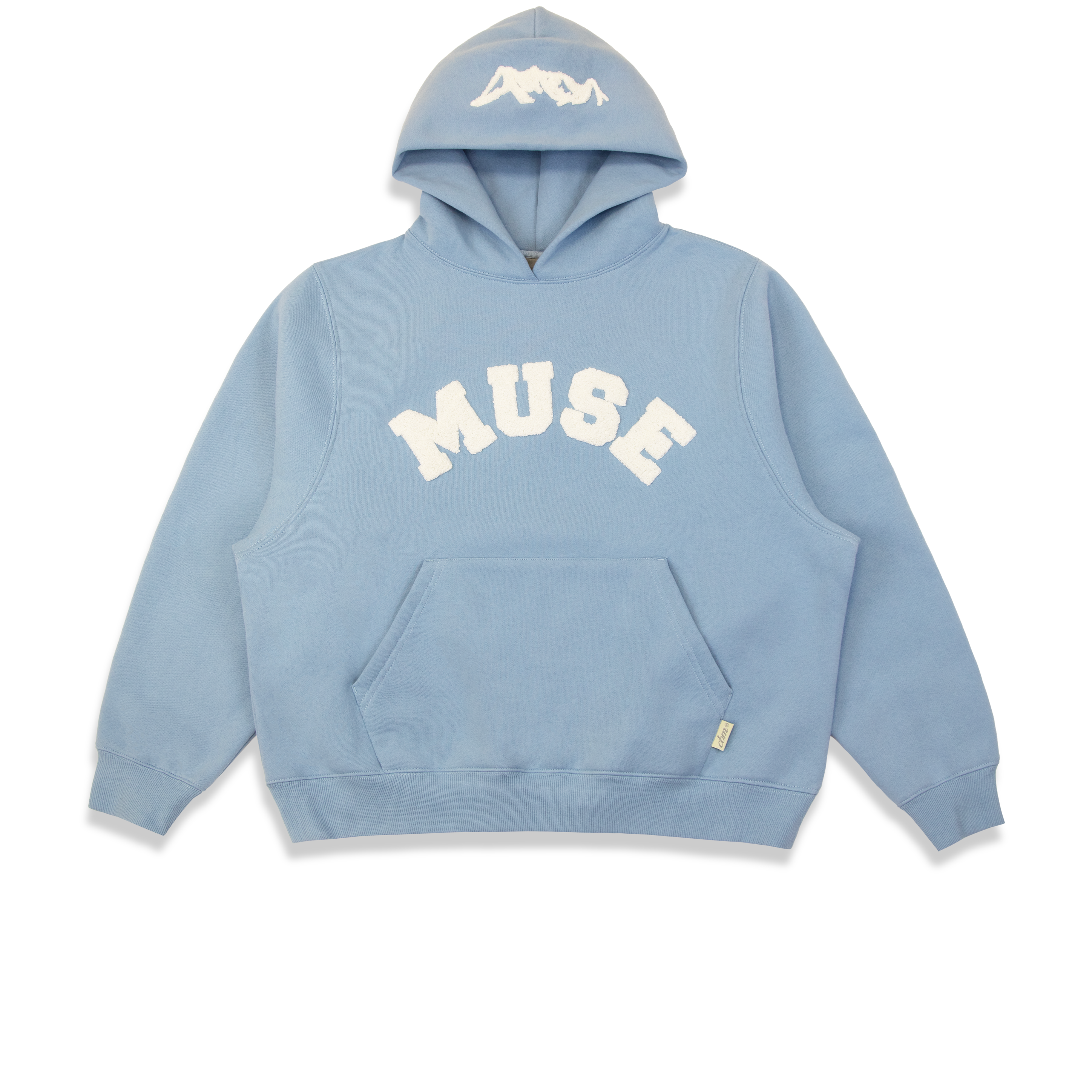 Heavyweight Chenille Hoodie - Celeste Blue