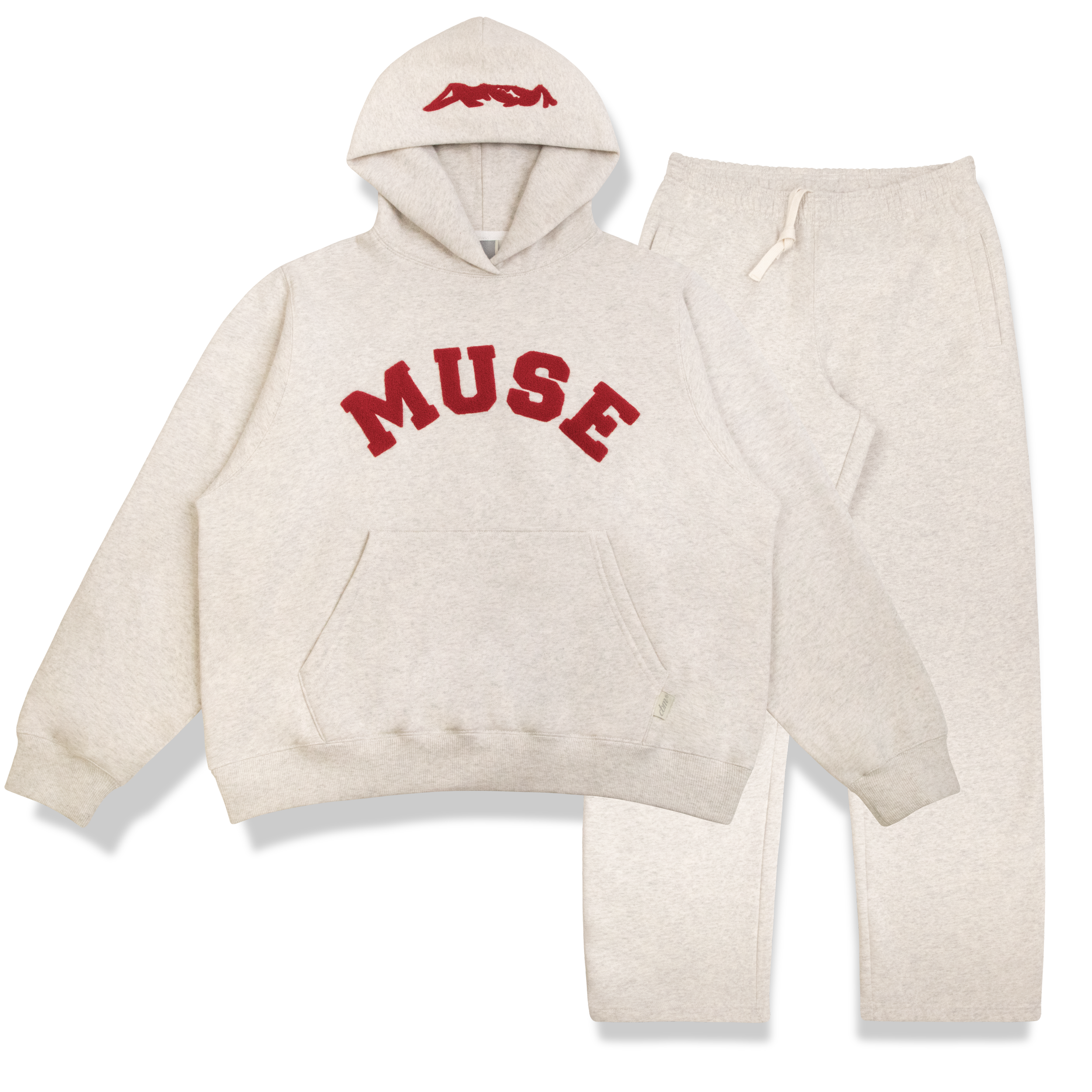 Heavyweight Chenille Hoodie Bundle - Alabaster