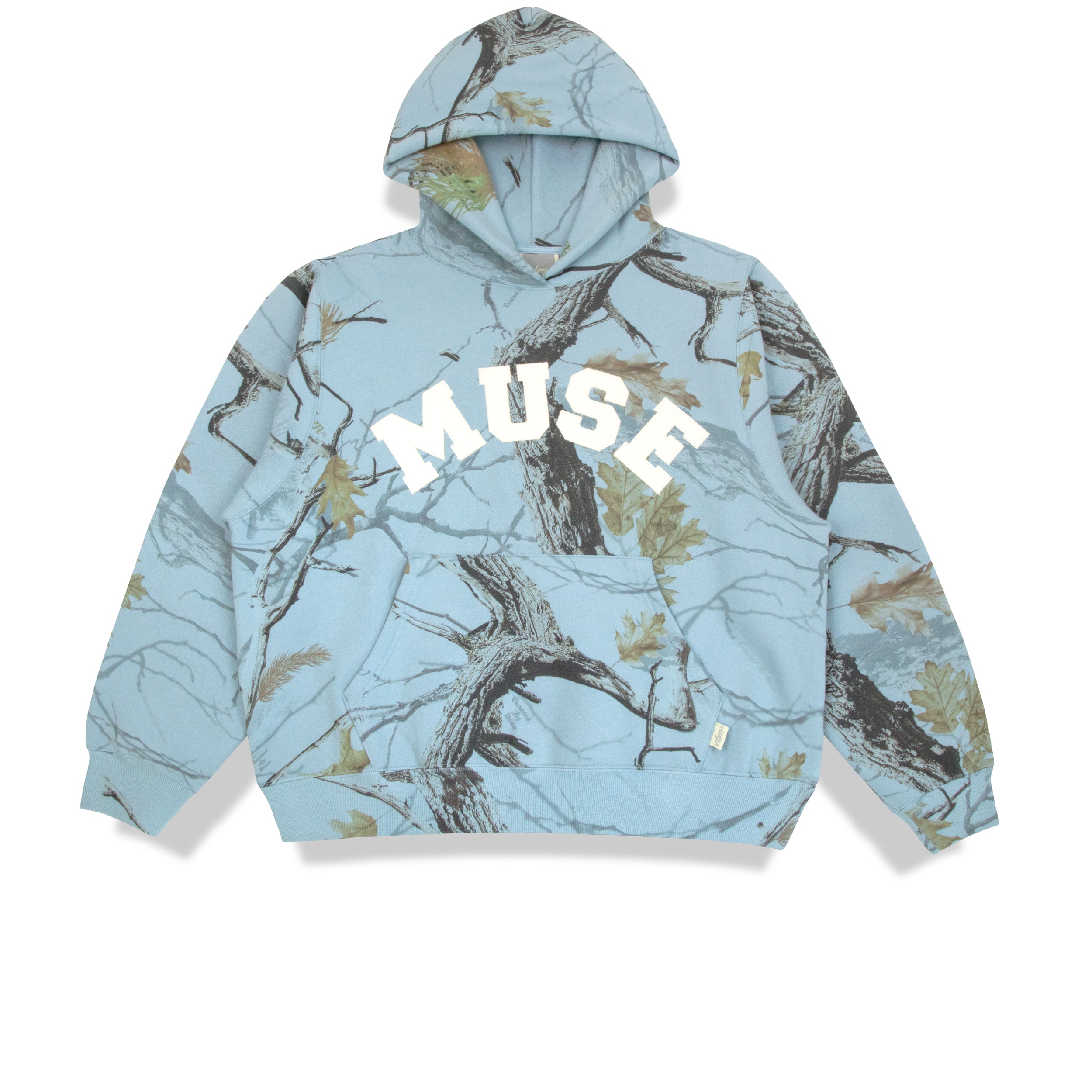 Heavyweight Camo Hoodie - Glacier