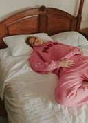 Heavyweight Chenille Hoodie - Blush