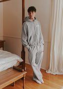 Heavyweight Chenille Straight Joggers - Dove