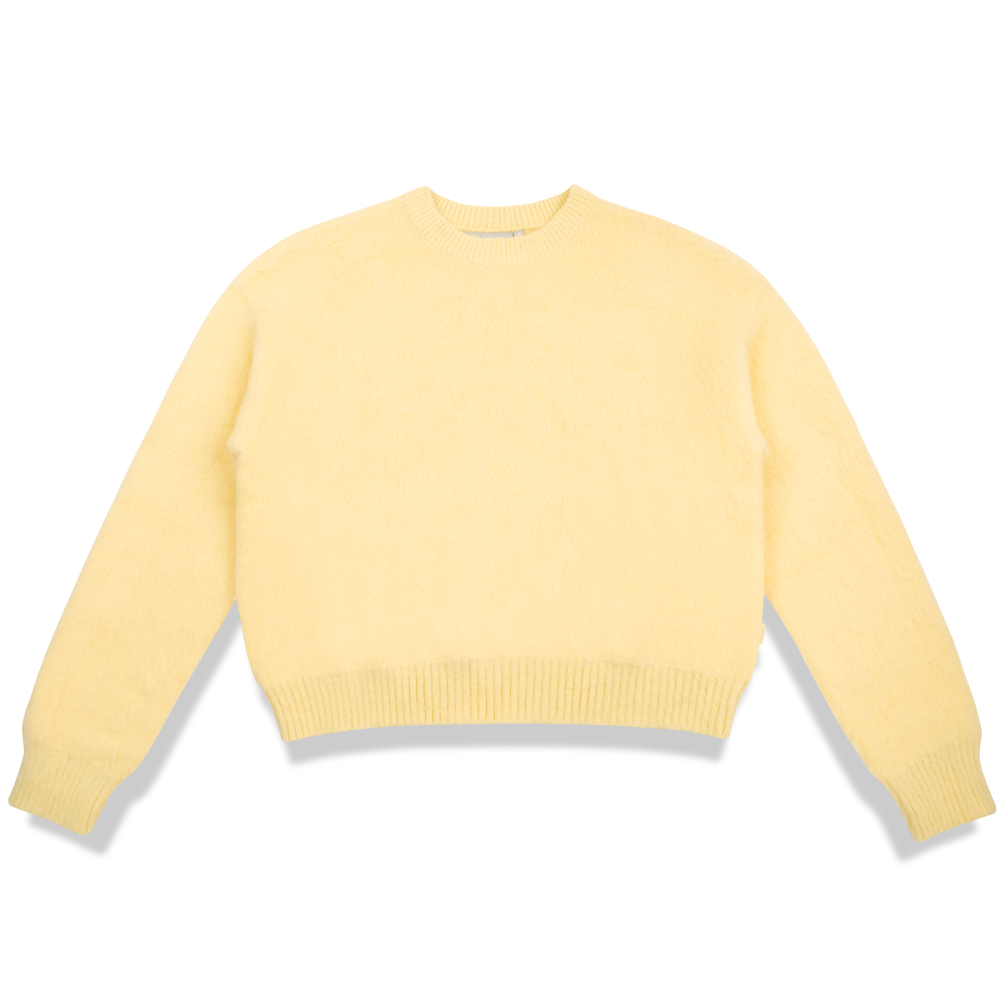Knit sweater - Custard Butter